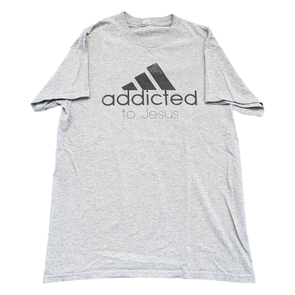 Y2K Jesus Sports Parody T shirt